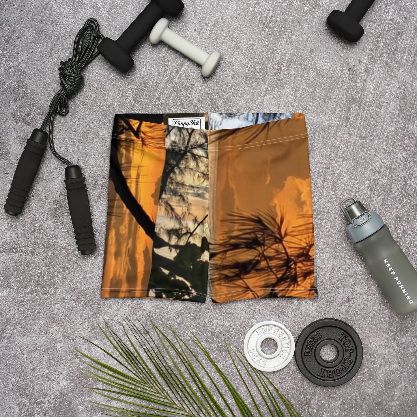 Sunset Goddess Yoga Shorts