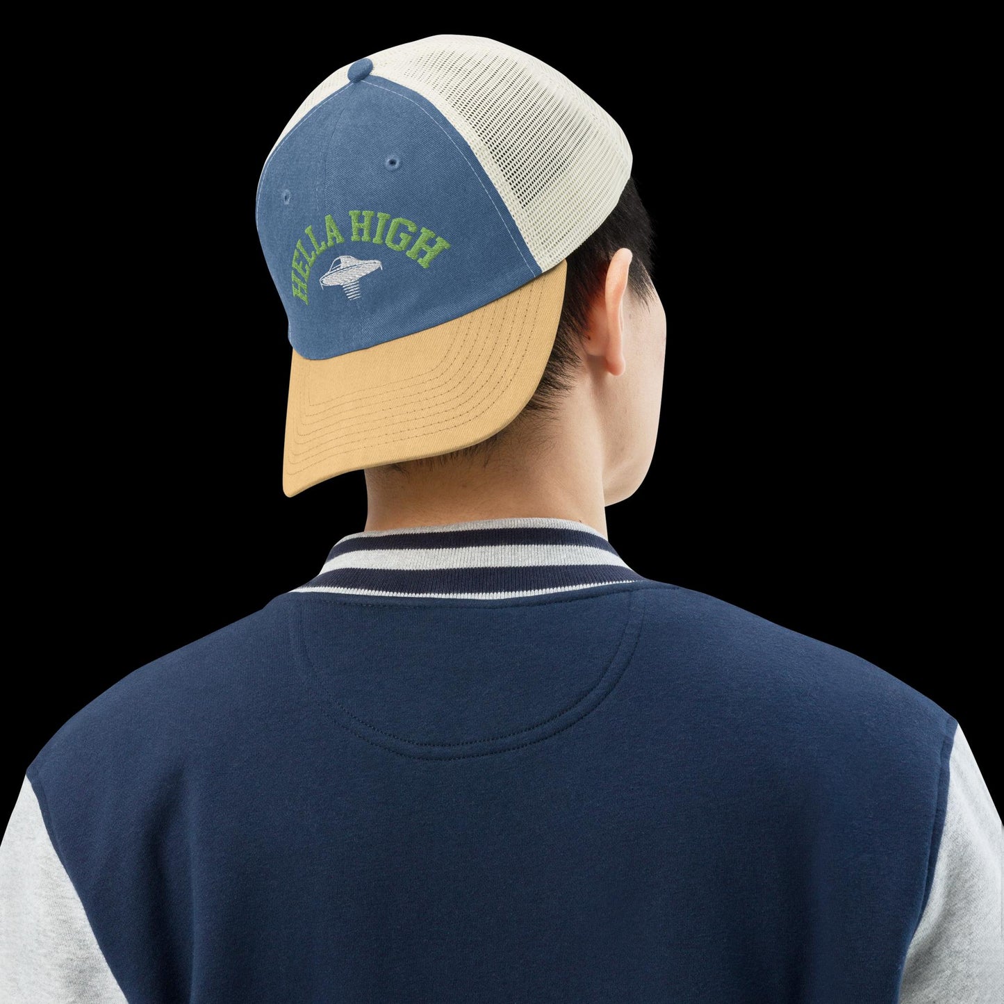 Hella High With 3d Puff Saucer