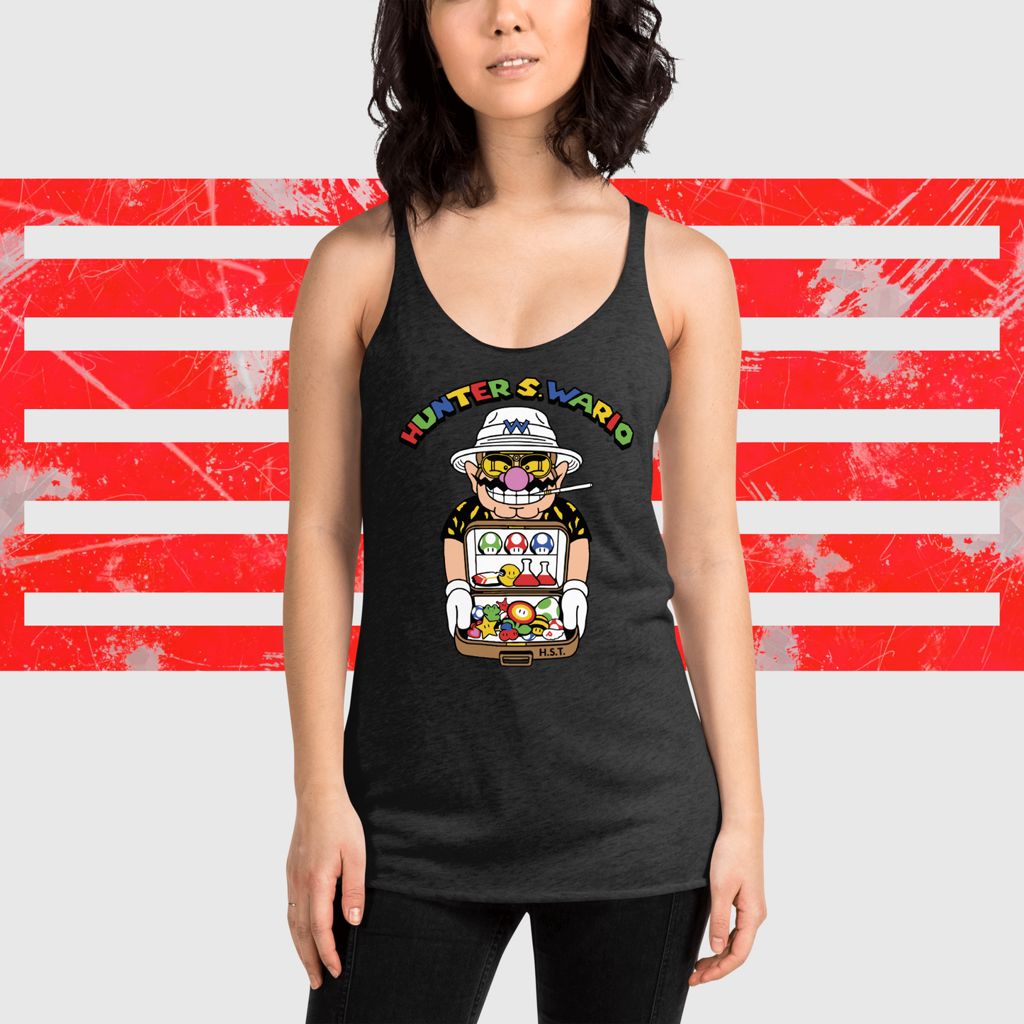 Fear and Loathing Staring Hunter S. Wario