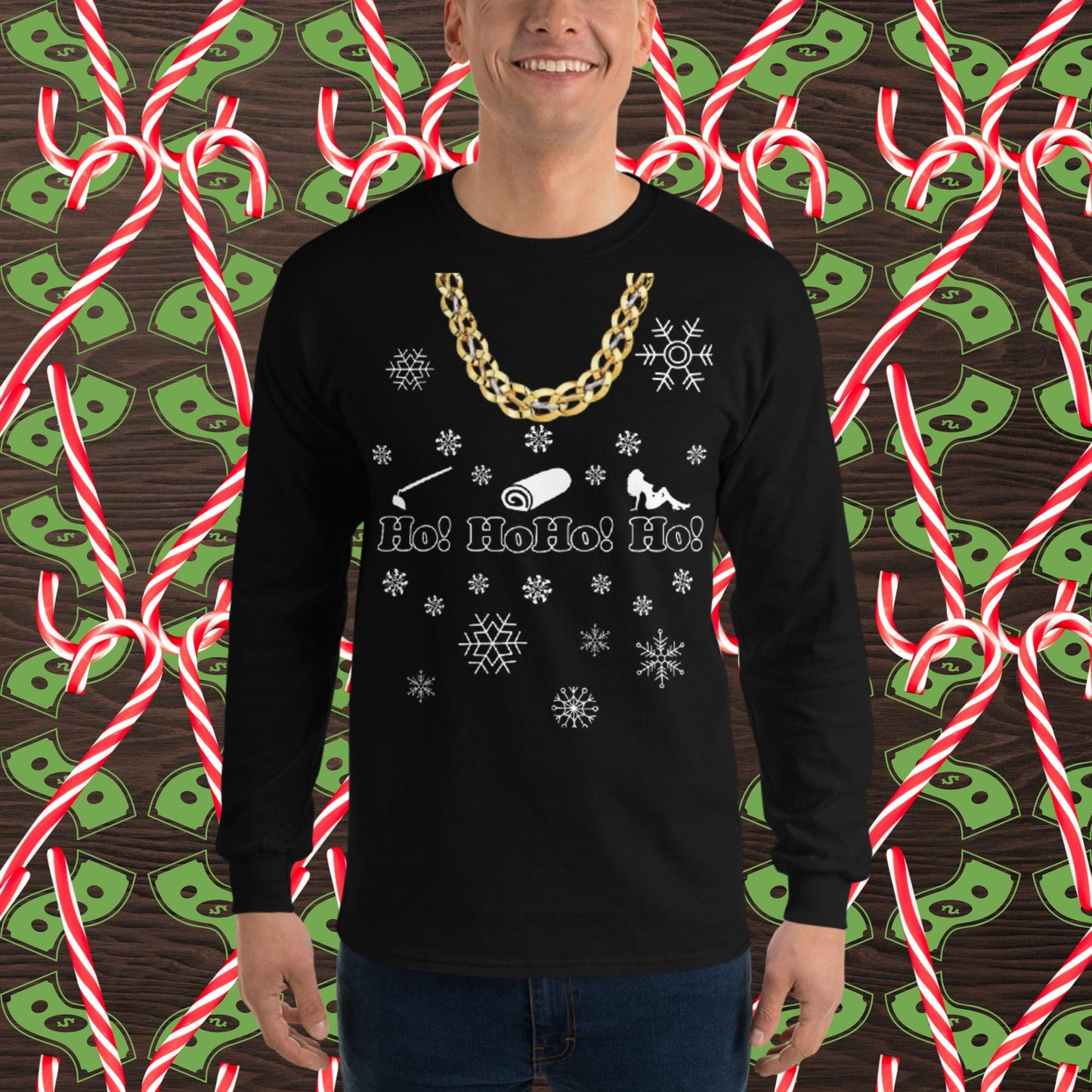 Hoe HoHO HOliday Longsleeze Shirt