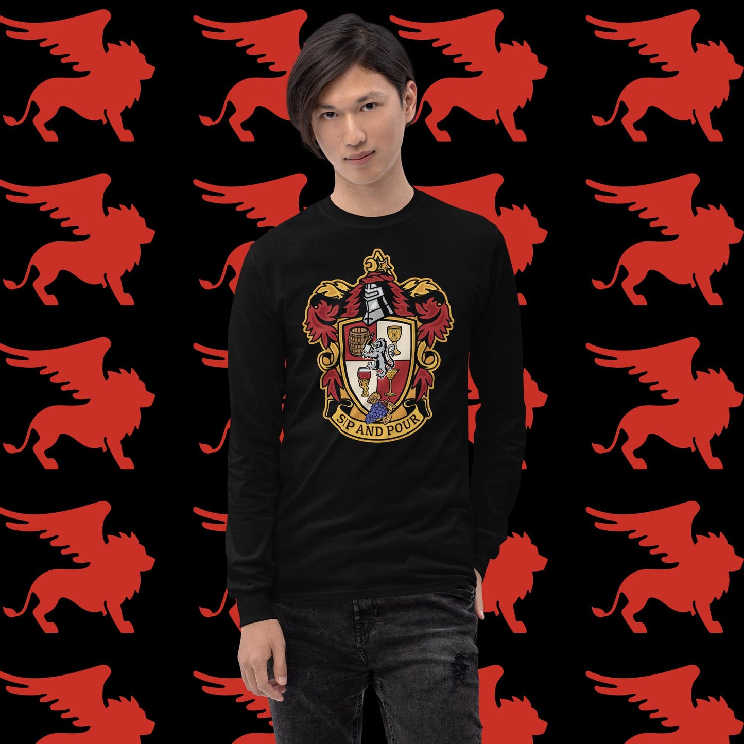 Parry Hotter - House of Sip and Pour - Long Sleeve Sorcery Shirt