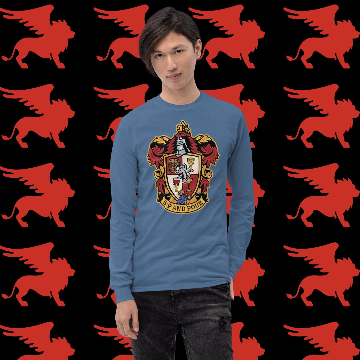 Parry Hotter - House of Sip and Pour - Long Sleeve Sorcery Shirt