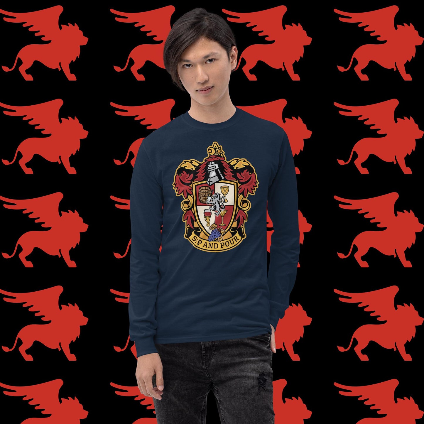 Parry Hotter - House of Sip and Pour - Long Sleeve Sorcery Shirt