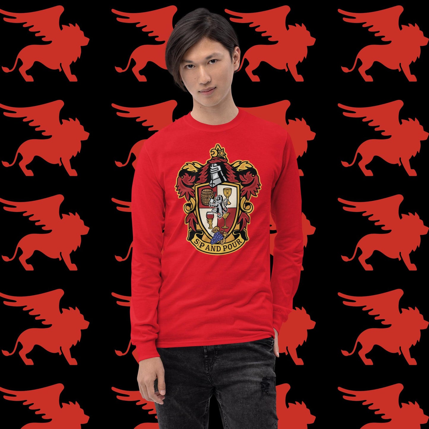 Parry Hotter - House of Sip and Pour - Long Sleeve Sorcery Shirt