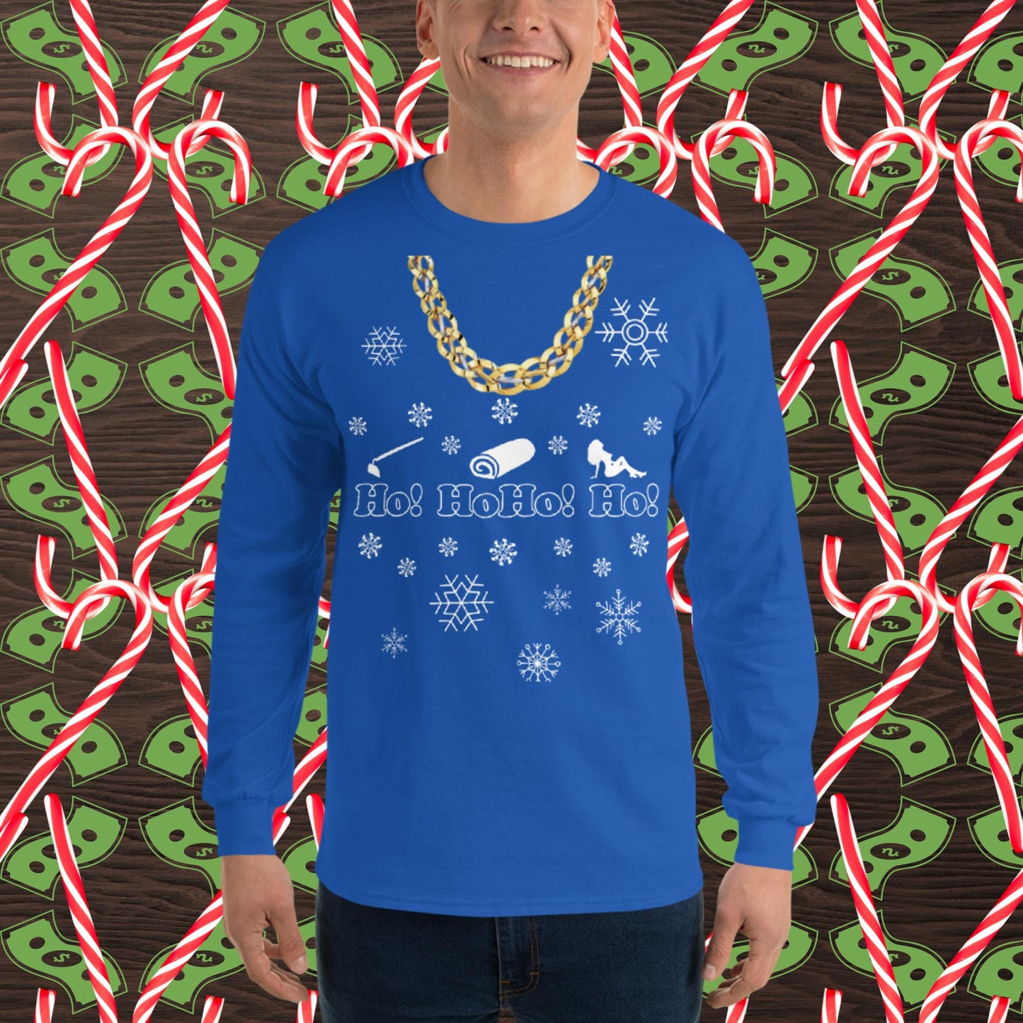 Hoe HoHO HOliday Longsleeze Shirt