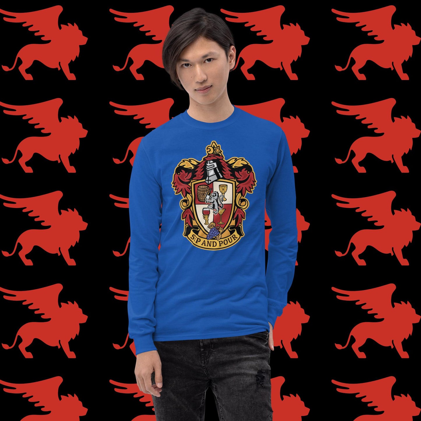 Parry Hotter - House of Sip and Pour - Long Sleeve Sorcery Shirt