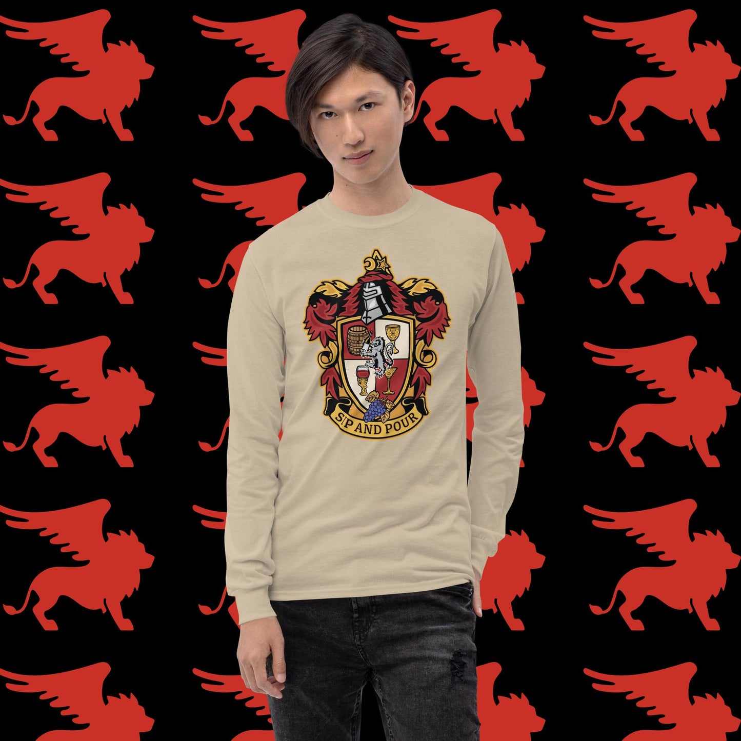 Parry Hotter - House of Sip and Pour - Long Sleeve Sorcery Shirt