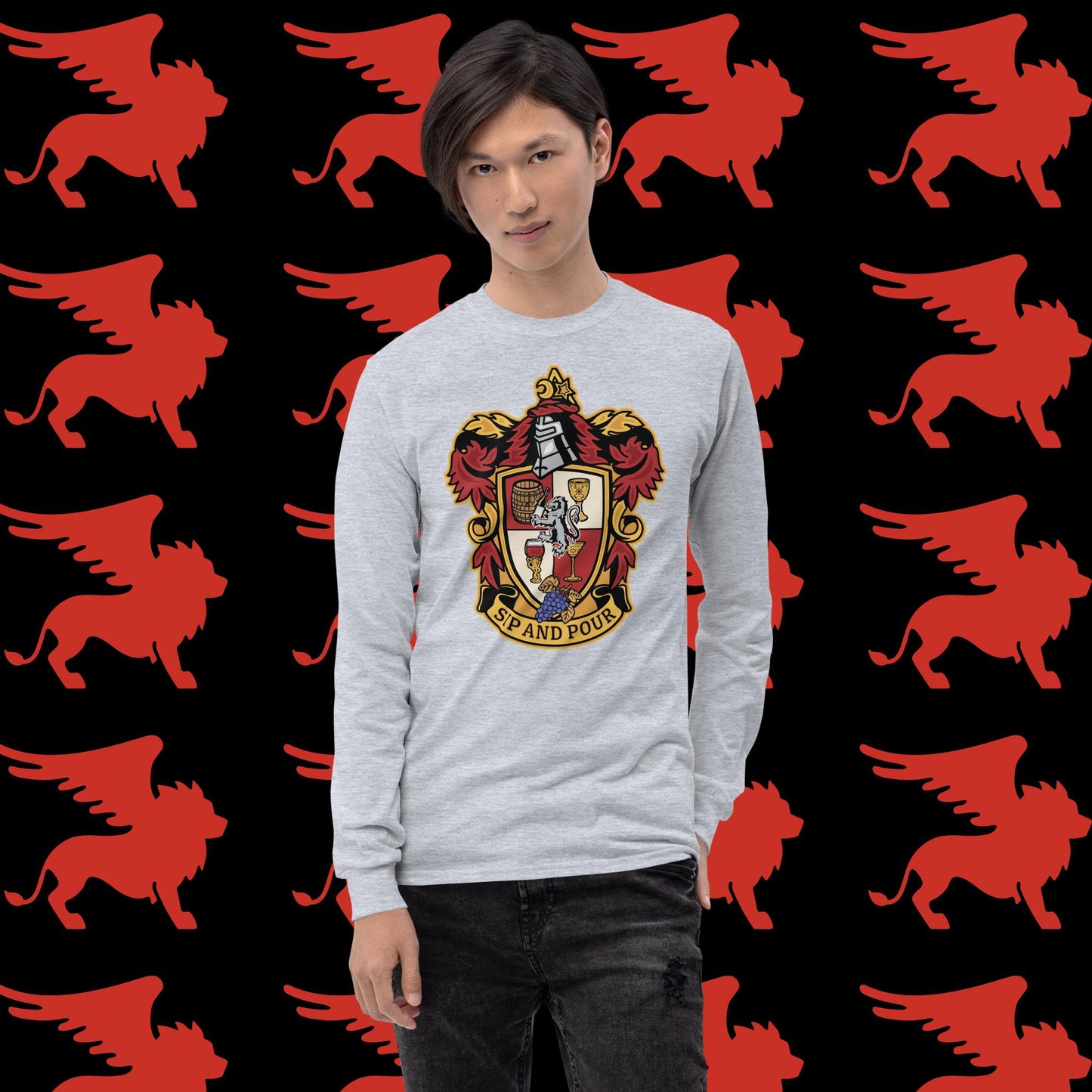 Parry Hotter - House of Sip and Pour - Long Sleeve Sorcery Shirt