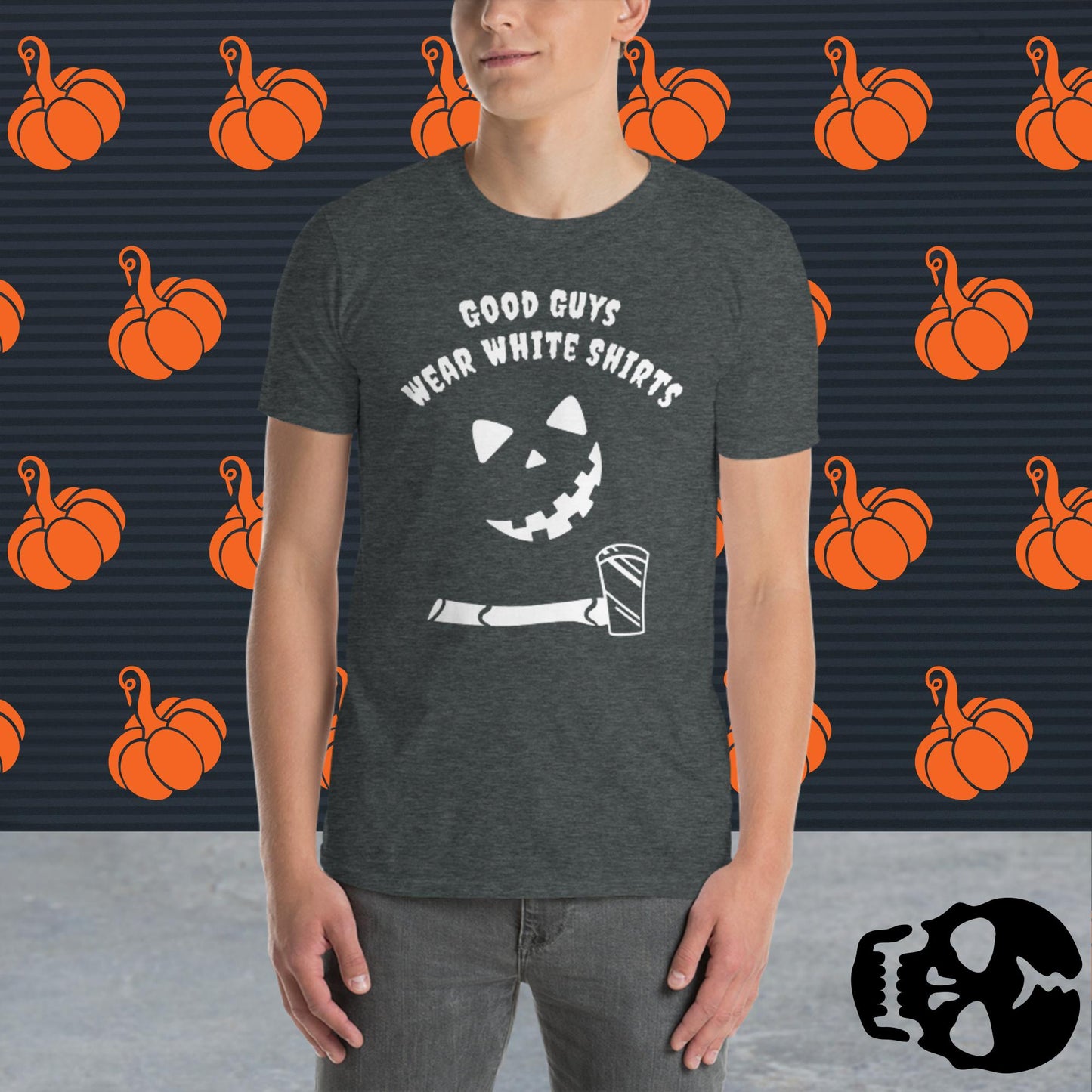 Good Guys Wear White Shirts - Halloween Special Design