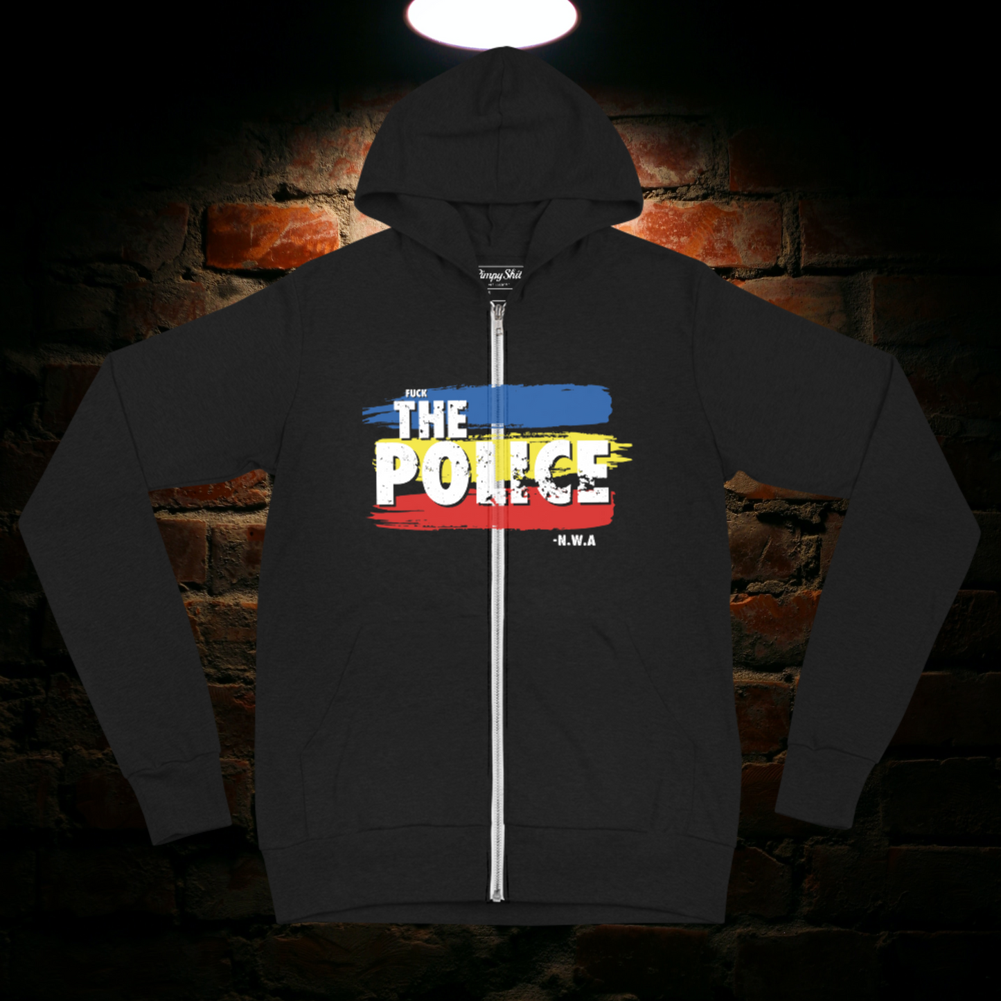 Fuck The Police! -NWA Hoody (Unzip to go Undercover)